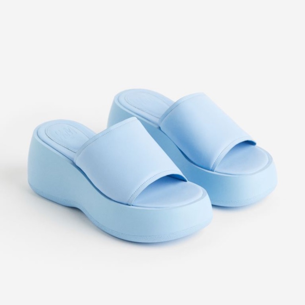 H&M Platform Slide Sandals